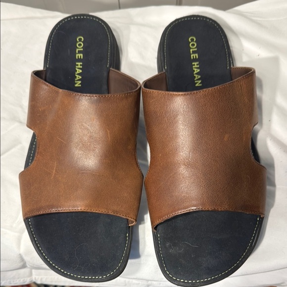 Cole Haan Other - Cole Haan Men's Brown Slide Sandals